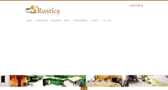 Desktop Screenshot of agriturismolarustica.com